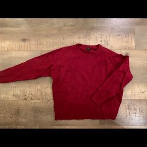 Bergundy wool JCREW sweater
